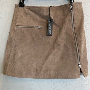 BLANKNYC Suede Mini Skirt